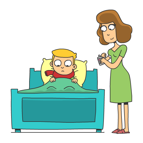 Простудные заболевания*